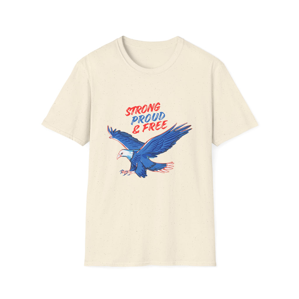 Strong, Proud & Free Eagle T-Shirt