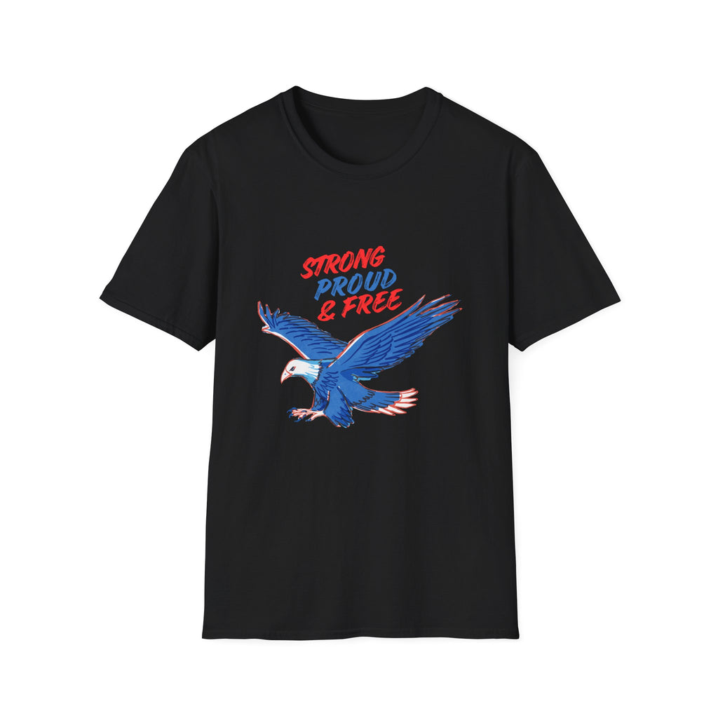 Strong, Proud & Free Eagle T-Shirt