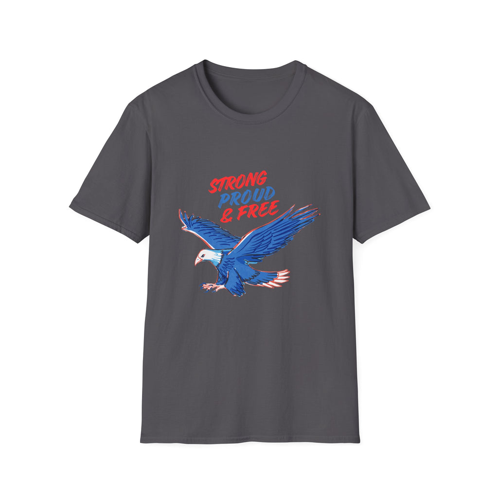 Strong, Proud & Free Eagle T-Shirt
