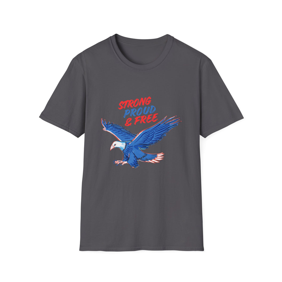 Strong, Proud & Free Eagle T-Shirt