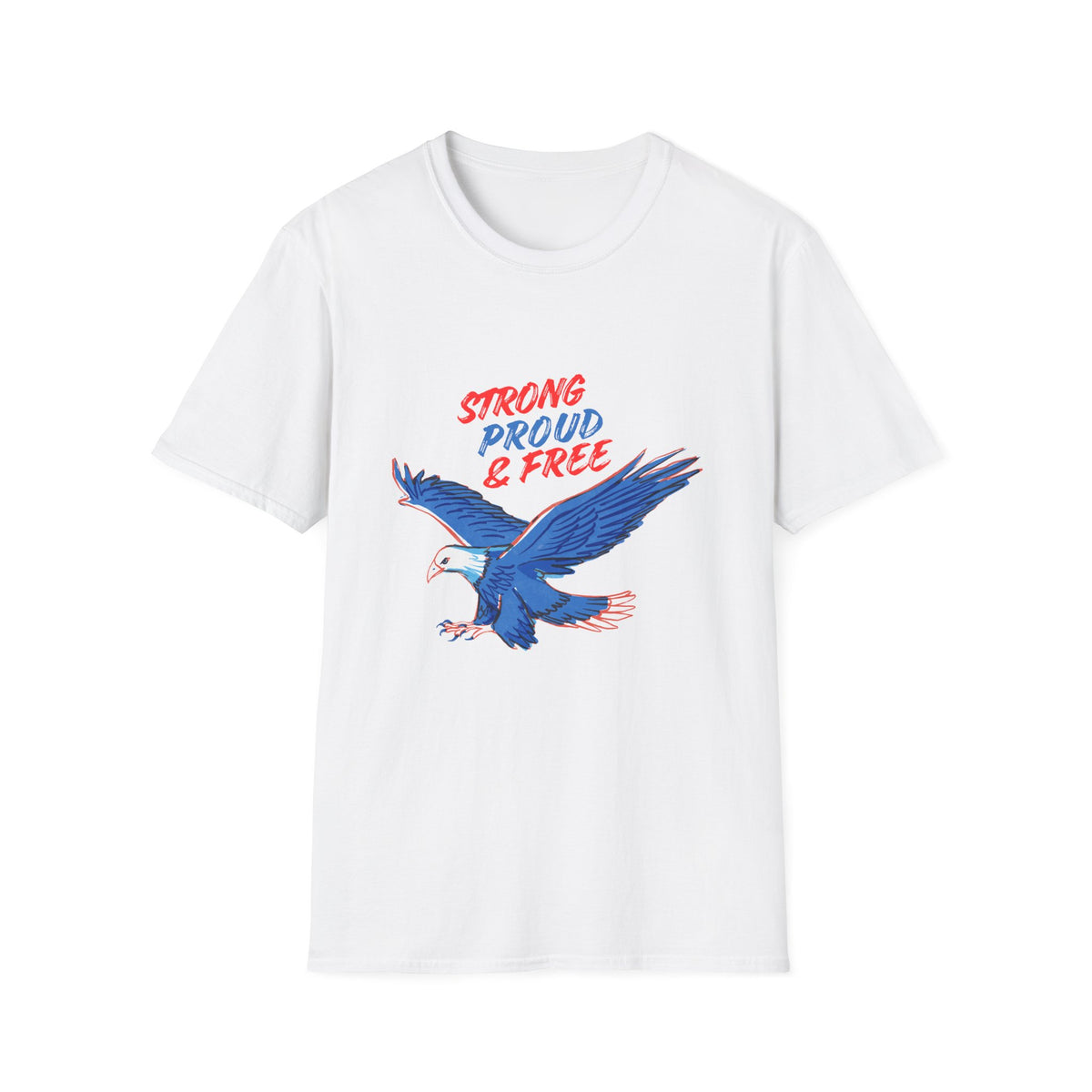 Strong, Proud & Free Eagle T-Shirt