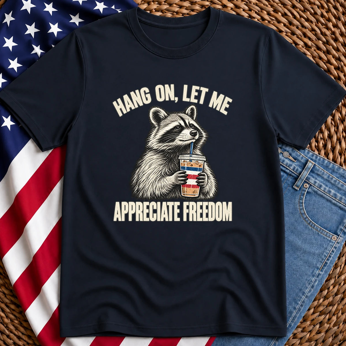 Free Racoon T-Shirt