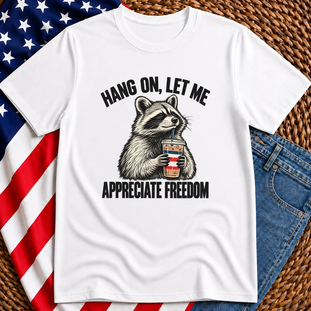 Free Racoon T-Shirt